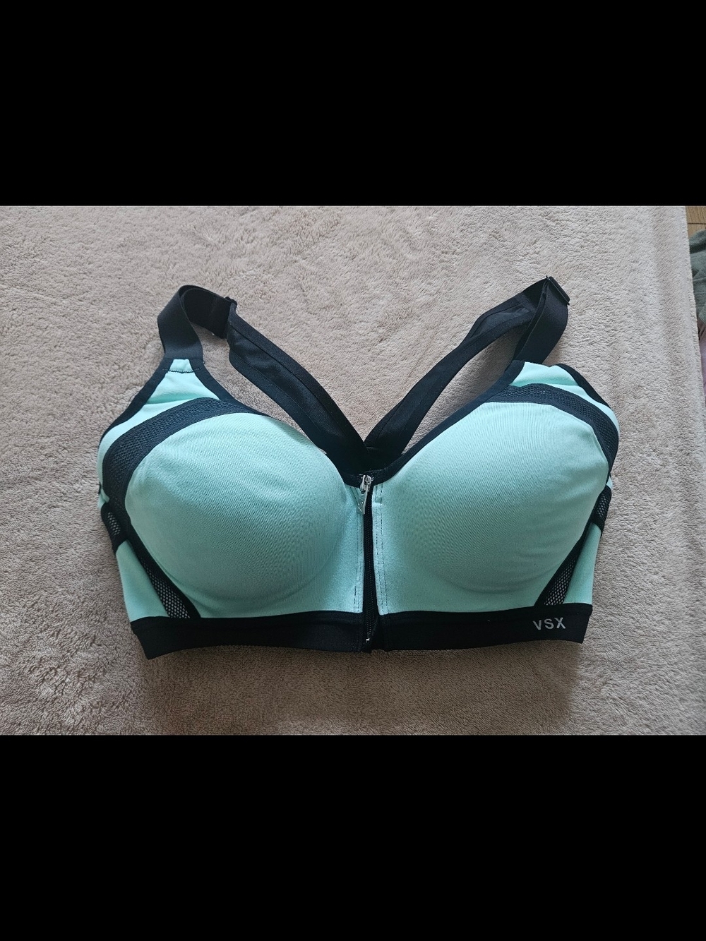 Victoria's Secret VSX Front-Zip Sports Bra